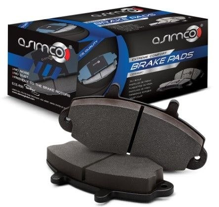 لنت ترمز عقب رنو اسکلا برند آسیمکو با تضمین و گارانتی اصالت کالا